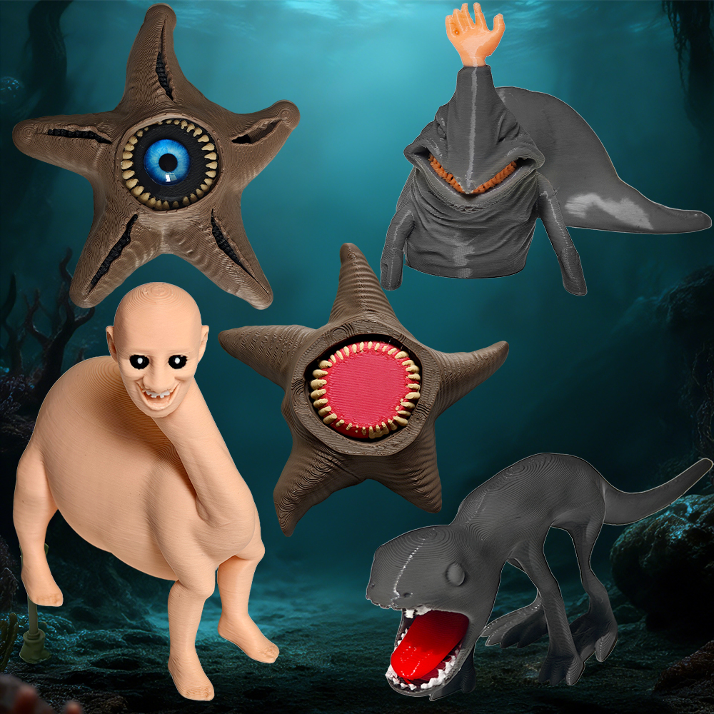 3D Printing Action Figure - 2026 New 3d Printed Subnautica Sea