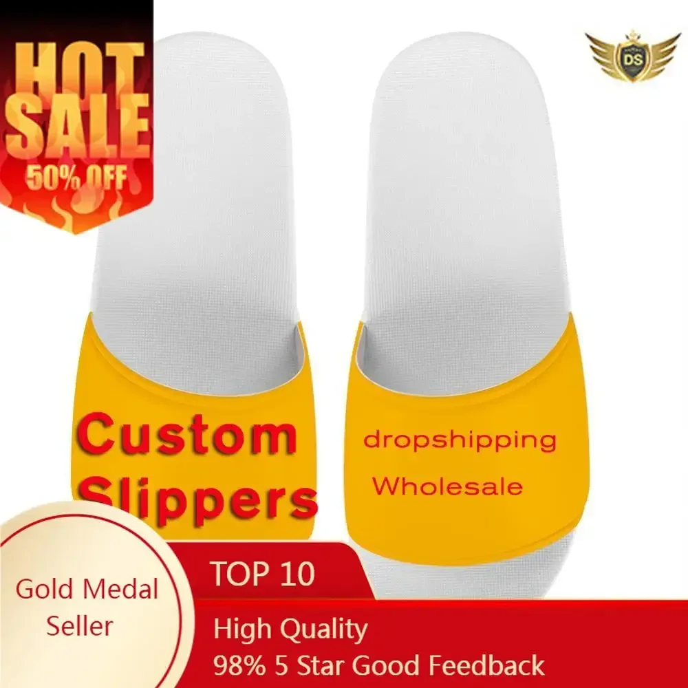 3D Printing Custom - Custom Shoes Men Slippers Flip Flop