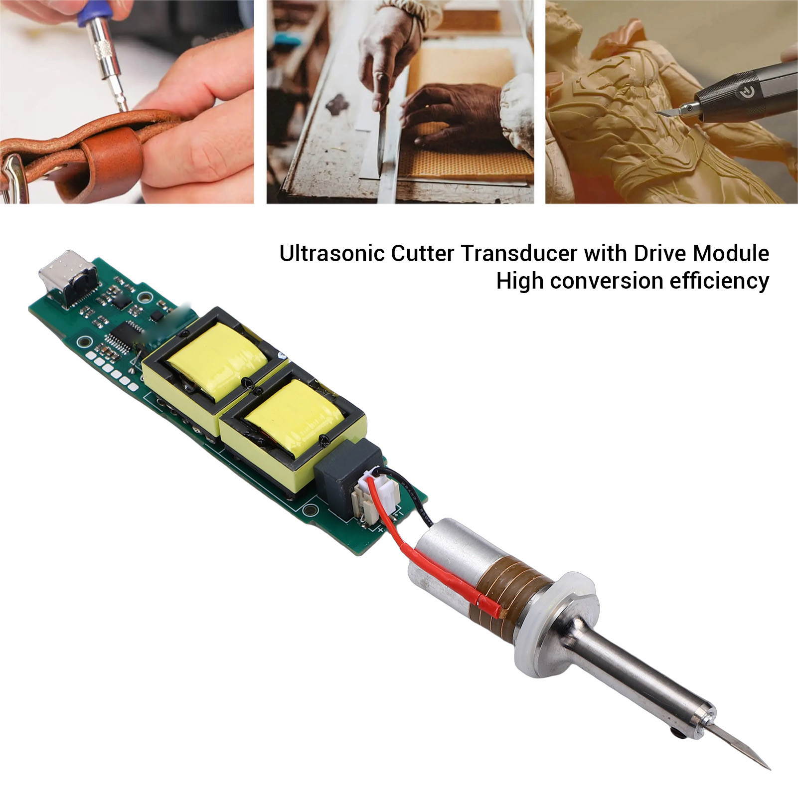 3D Printing Nerd - Ultrasonic Cutter Transducer Kit with Driver