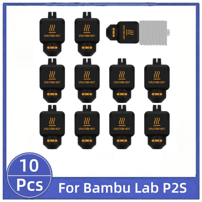 3D Printing News - 10Pcs Black Silicone Sock for Bambu