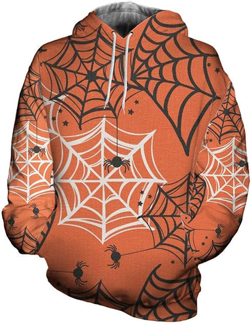 3D Printing Web - Halloween Sweatshirts For Men 3D Print