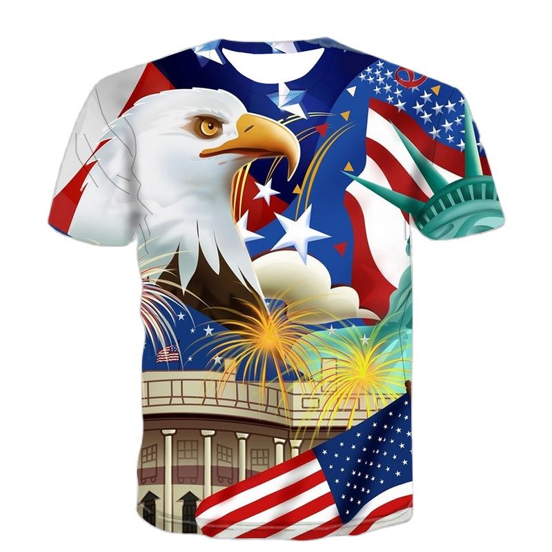 3D Printing Gold - American Flag Gold Eagle 3D New