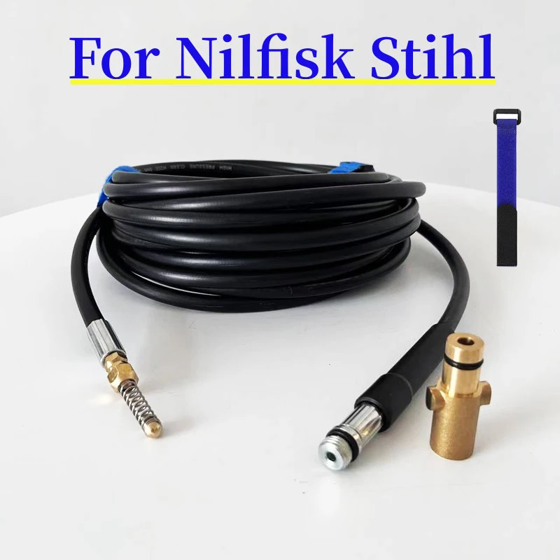 Nozzle Cleaning Kit - 0.5m~40m Sewer Drain Water Cleaning Hose