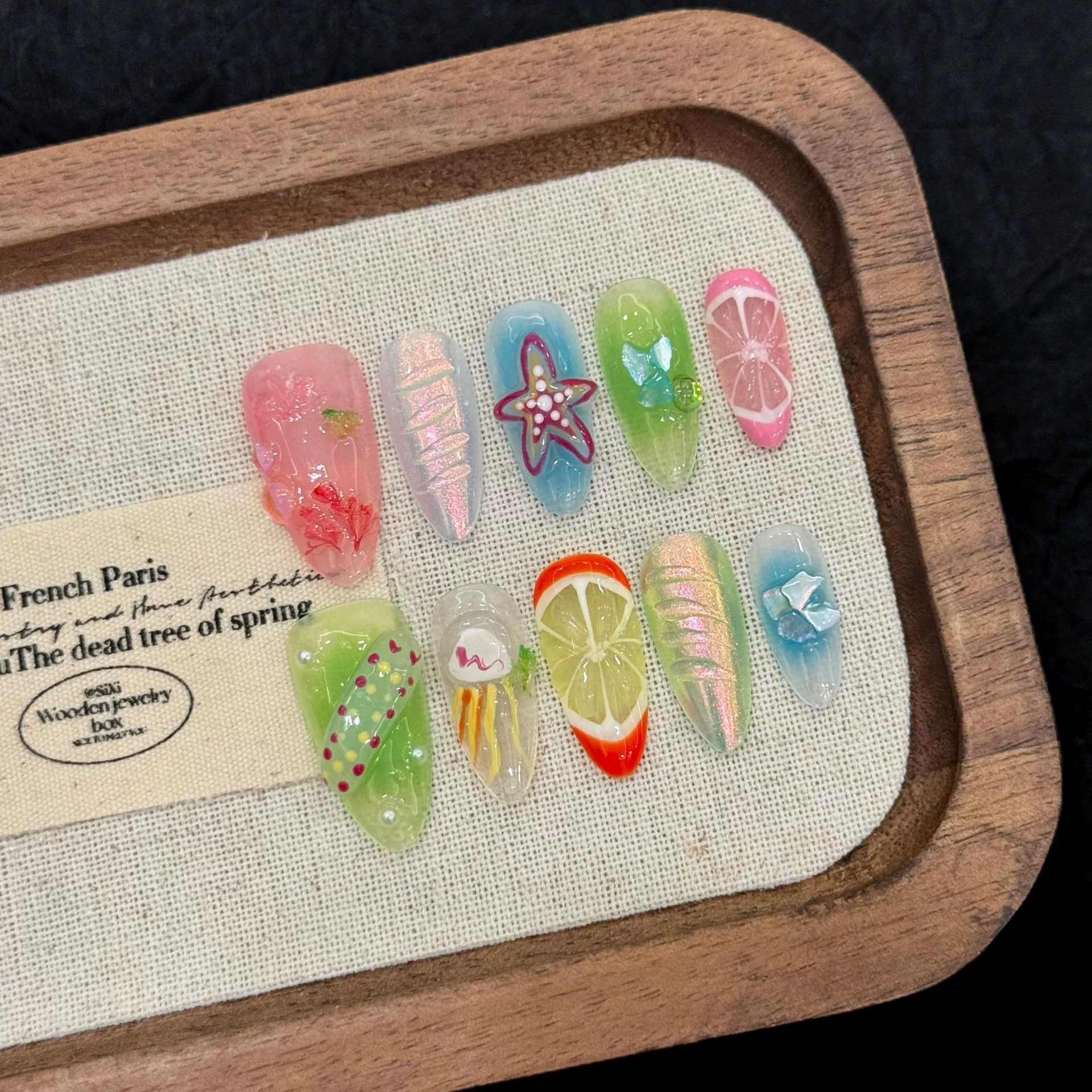 3D Printing Nails - Color Dopamine Handmade Press On Nails