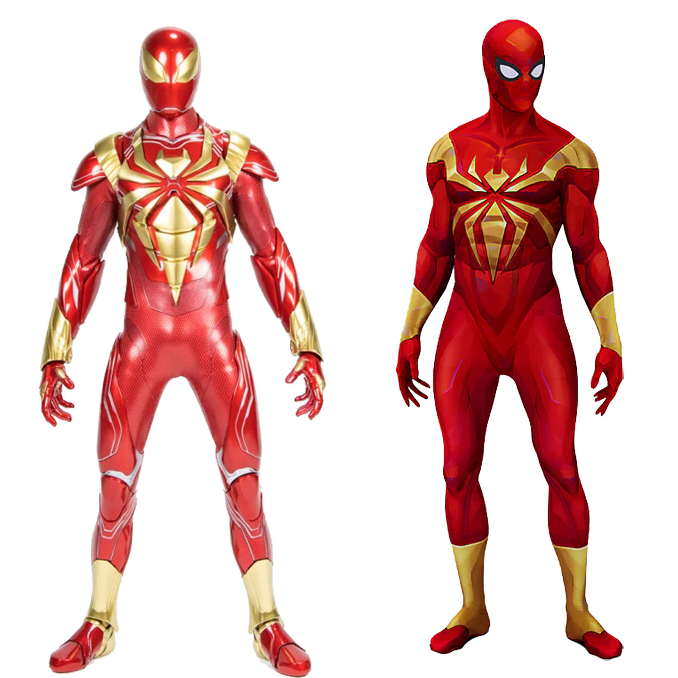 3D Printing Gold - Iron Spiderman Cosplay Gold Iron SpiderBoy