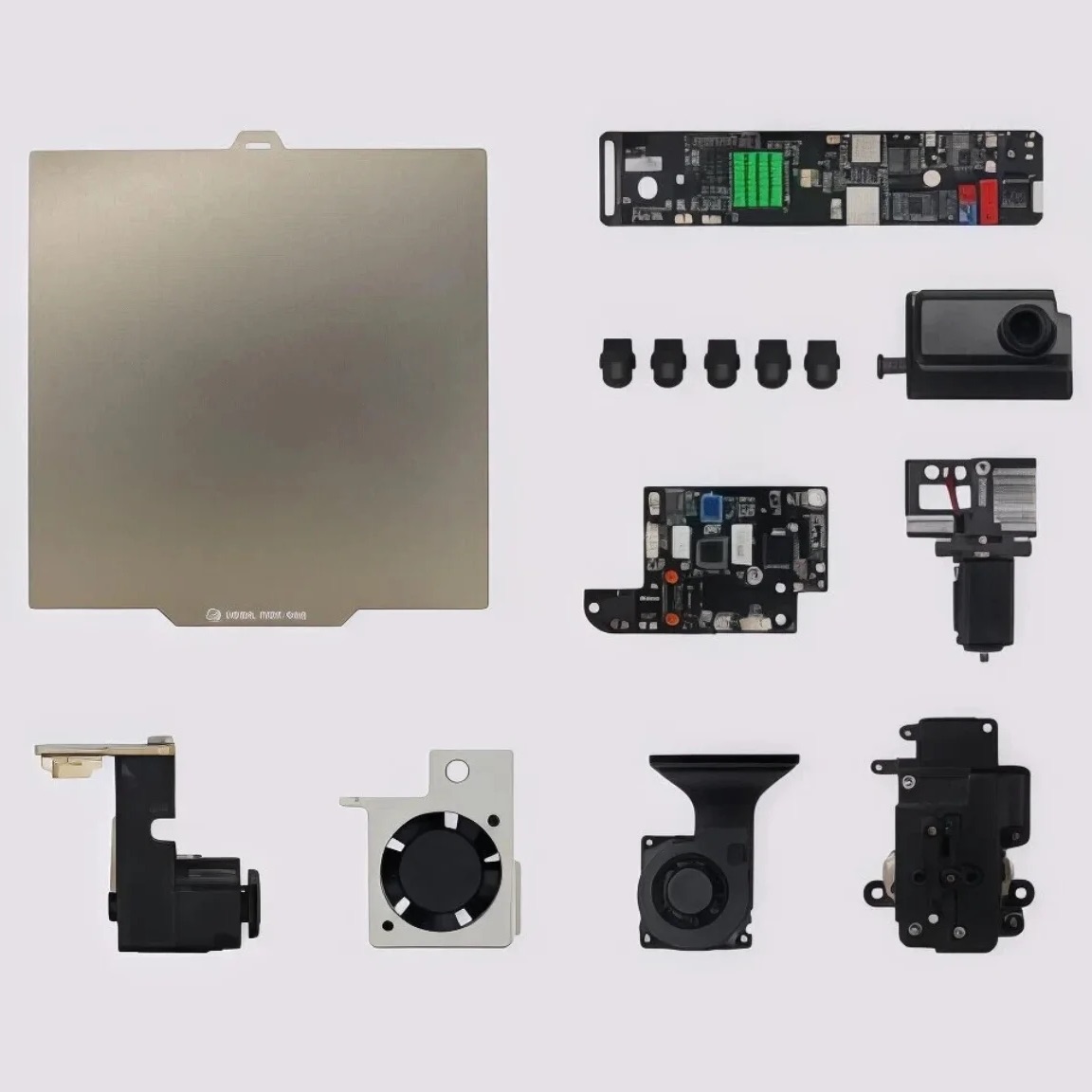 3D Printing Deck Box - For QIDI Q2 Spare Parts Printhead