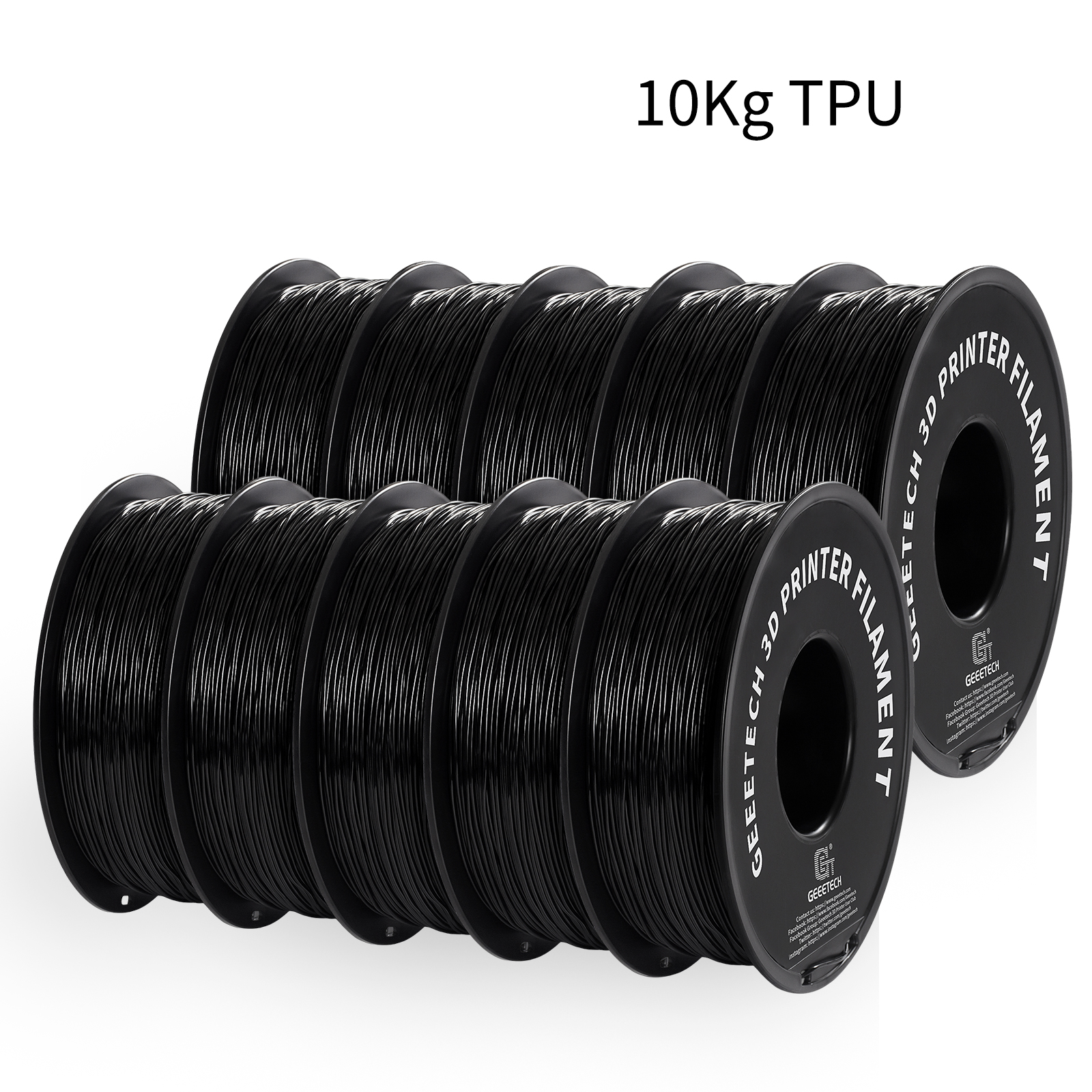 3D Printing Deck Box - GEEETECH 10Kg In One Box 1.75mm