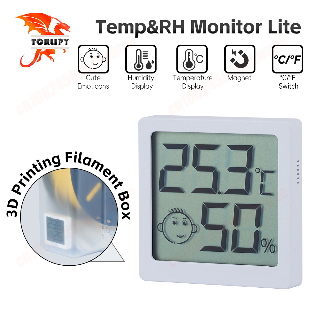 3D Printing Deck Box - KINGROON Mini Temperature and Humidity Meter