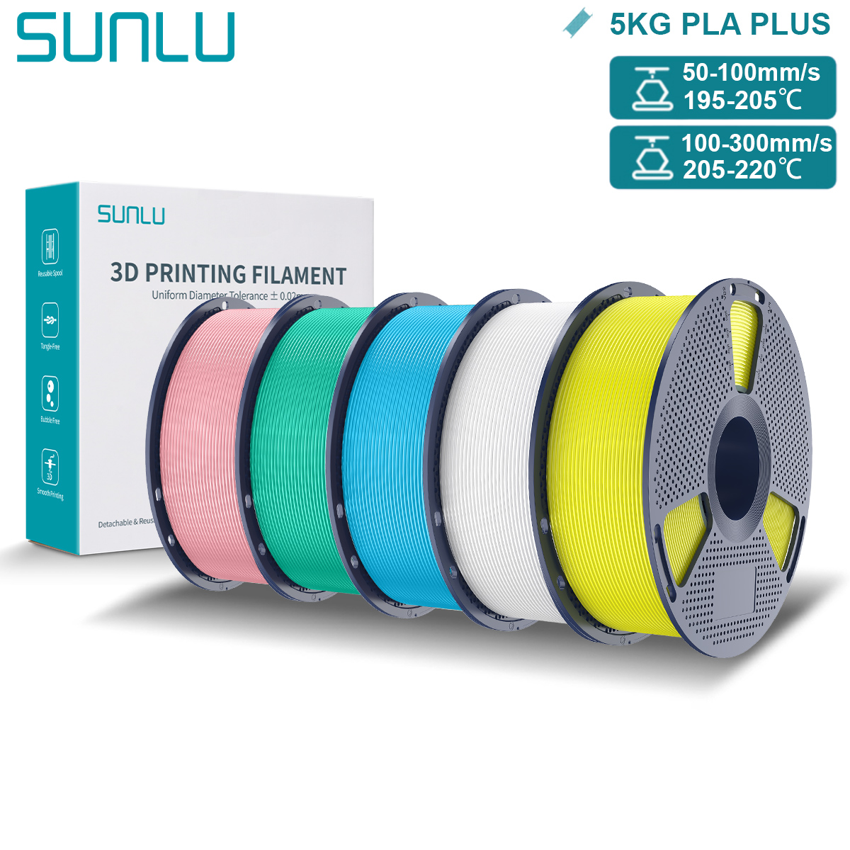 SUNLU Pla Plus 3D Filament 1.7 - огляд і ціна 3D Printing Fdm
