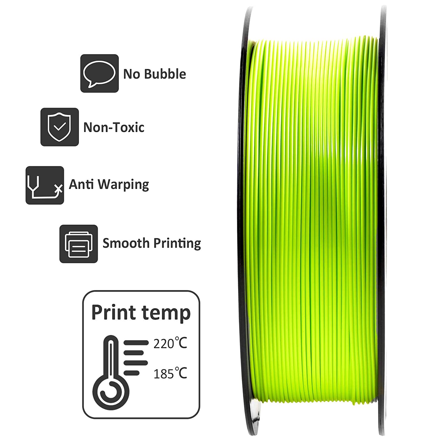 GEEETECH 1kg 1.75mm PLA/PETG/A - огляд і ціна 3D Printing Fdm