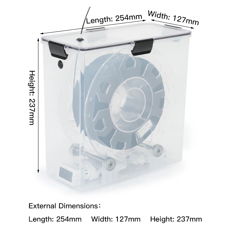 3D Printer Parts Filament Drye - огляд і ціна 3D Printing Deck Box
