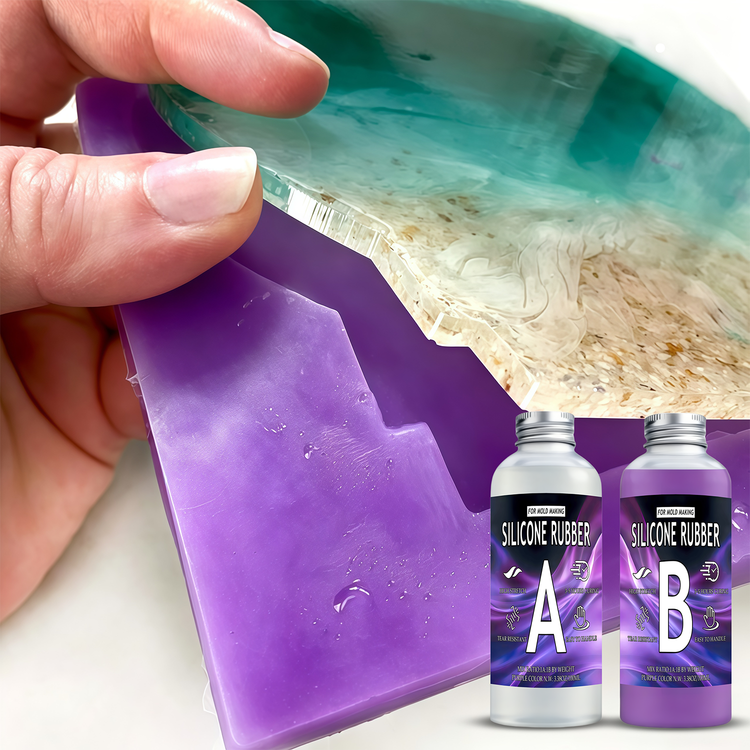 Platinum-cured liquid silicone - огляд і ціна 3D Printing Liquid