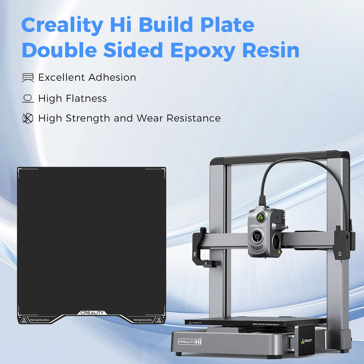 Creality Hi Epoxy Resin Build  - огляд і ціна 3D Printing News