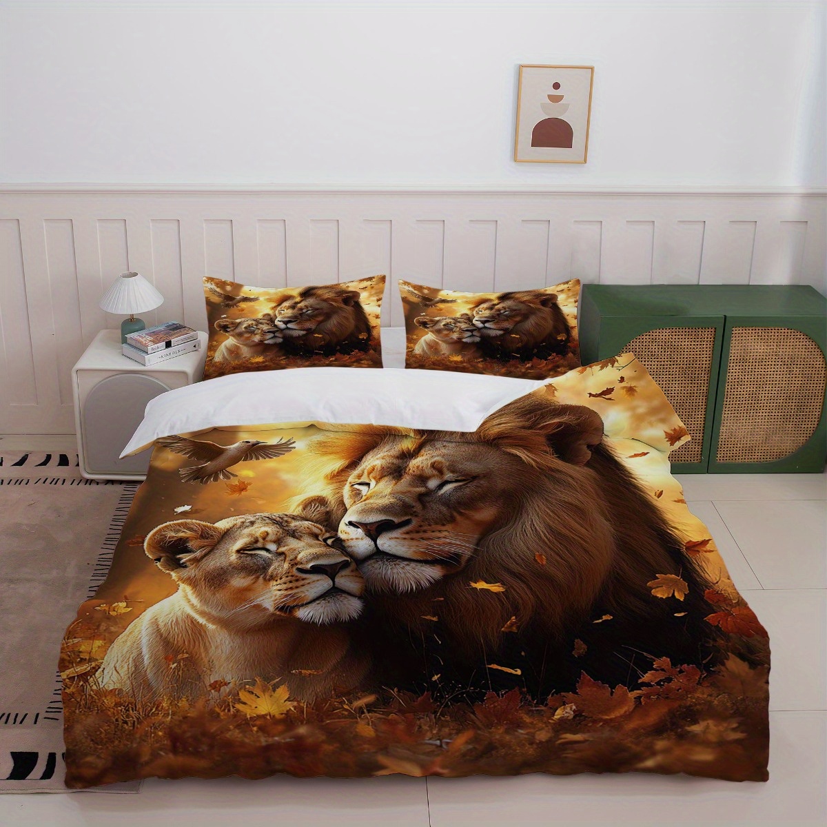 3pcs Lion Couple Bedding Set 3 - огляд і ціна 3D Printing Nerd