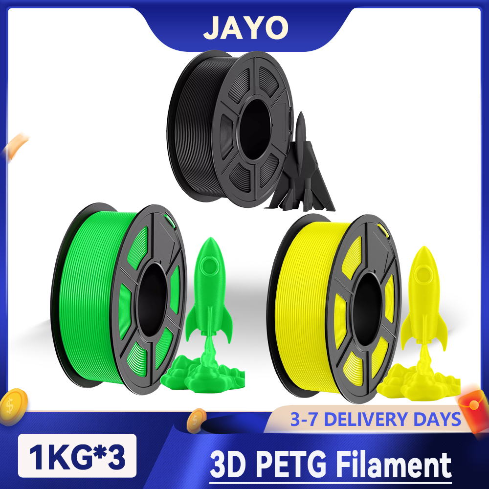 JAYO 3Rolls 3D PETG Filament 1 - огляд і ціна 3D Printing Fdm