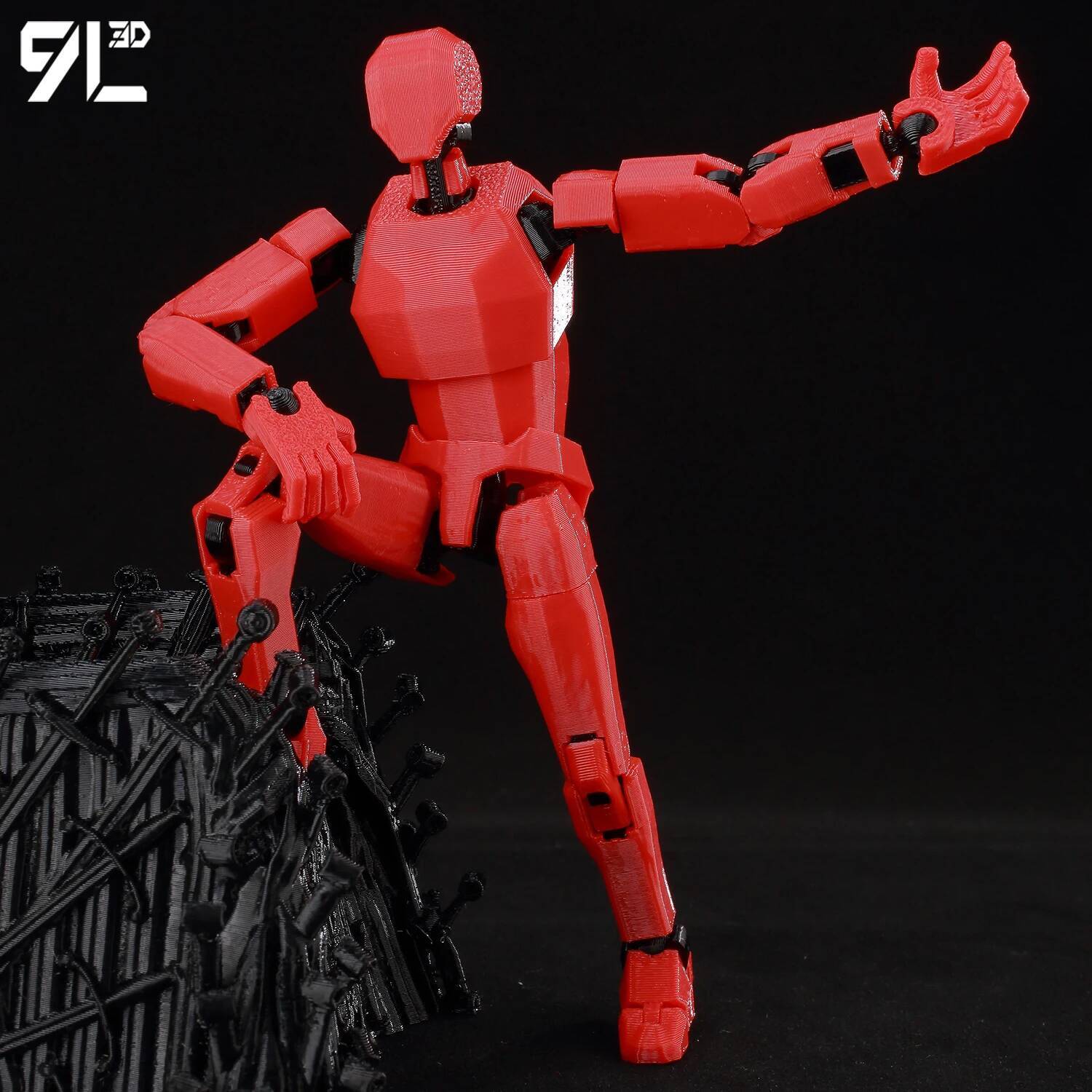 9L3D Printed Dummy13 Lucky13 T - огляд і ціна 3D Printing Action Figure