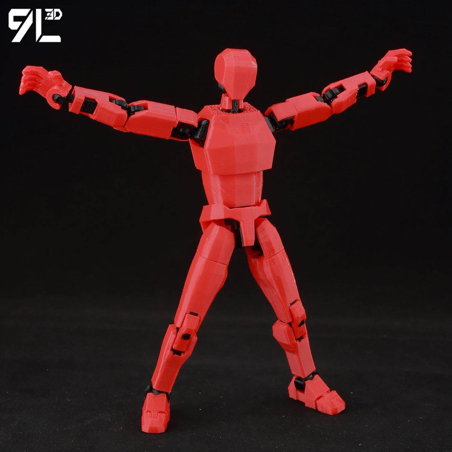 9L3D Printed Dummy13 Lucky13 T - огляд і ціна 3D Printing Action Figure