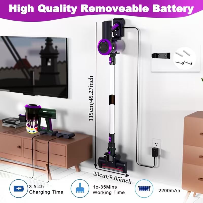 40Kpa Vacuum Cleaner for Home  - огляд і ціна Nozzle Cleaning Kit