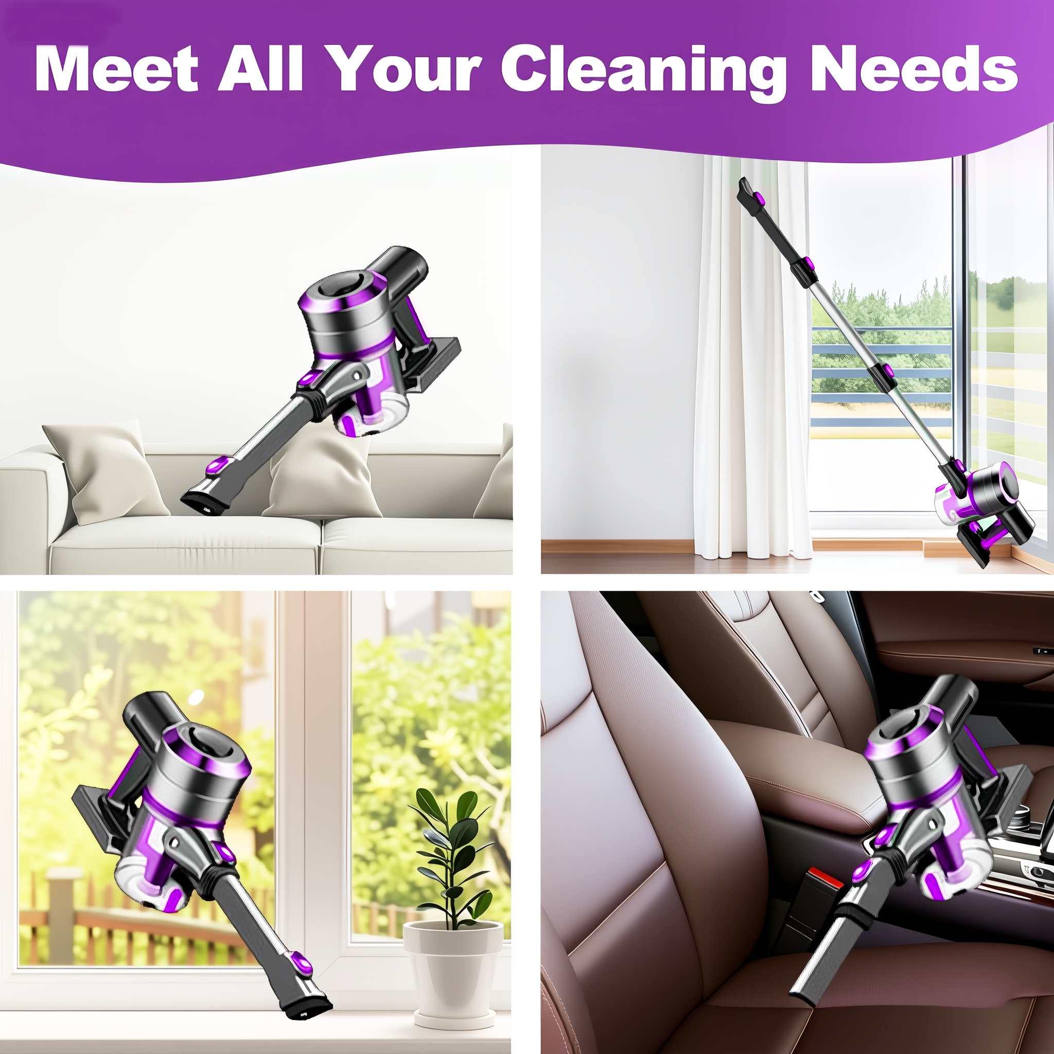 40Kpa Vacuum Cleaner for Home  - огляд і ціна Nozzle Cleaning Kit