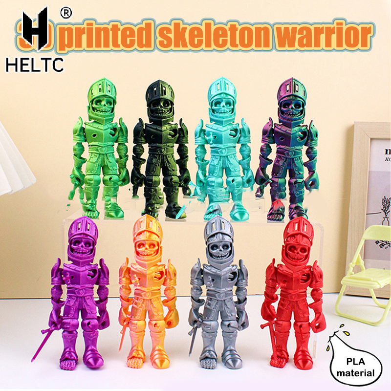 3D Printed Skeleton Action Fig - огляд і ціна 3D Printing Action Figure