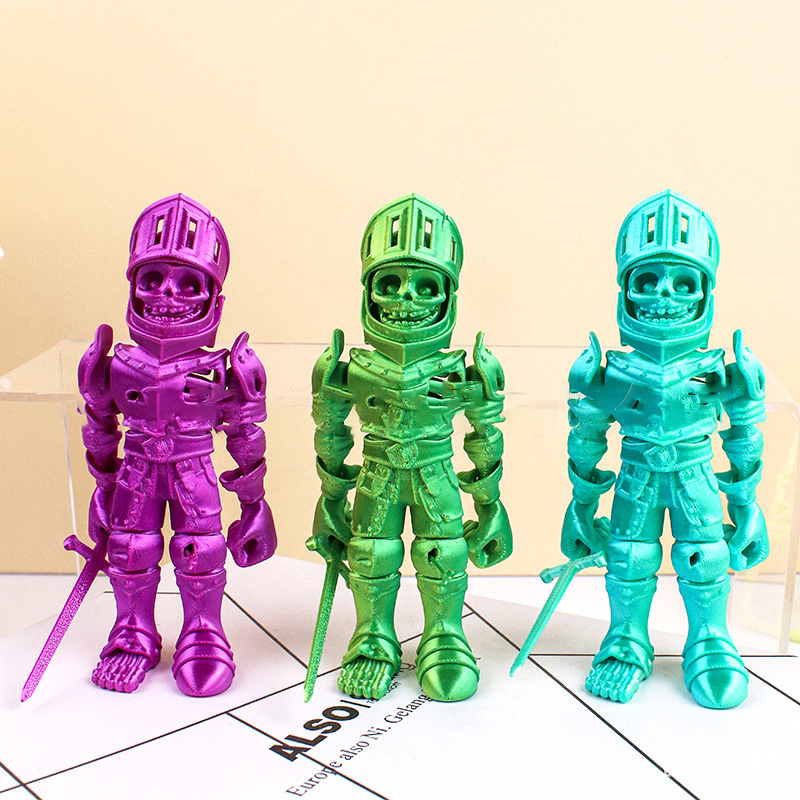 3D Printed Skeleton Action Fig - огляд і ціна 3D Printing Action Figure
