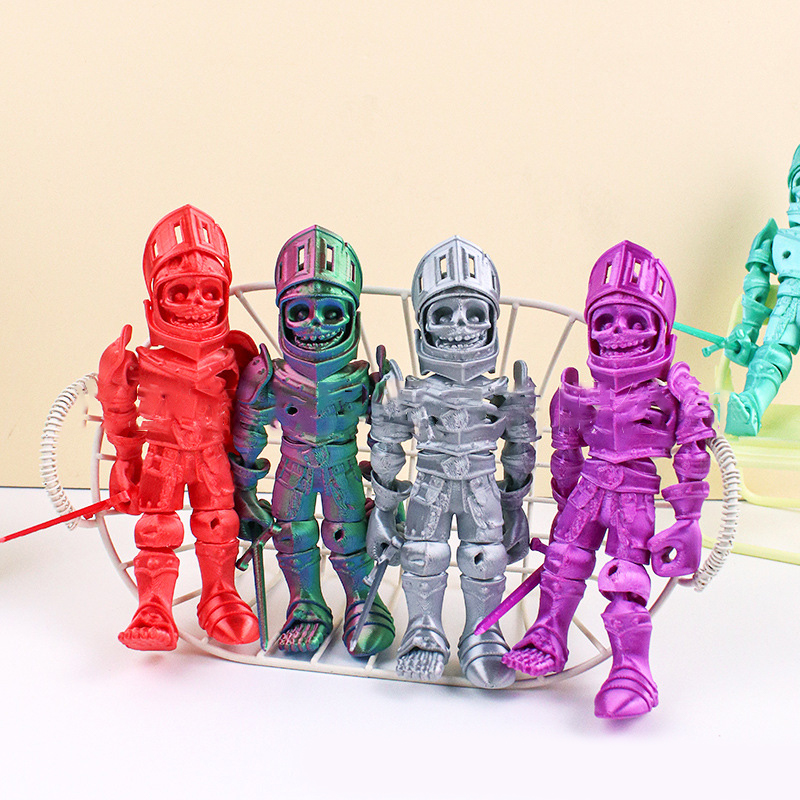3D Printed Skeleton Action Fig - огляд і ціна 3D Printing Action Figure