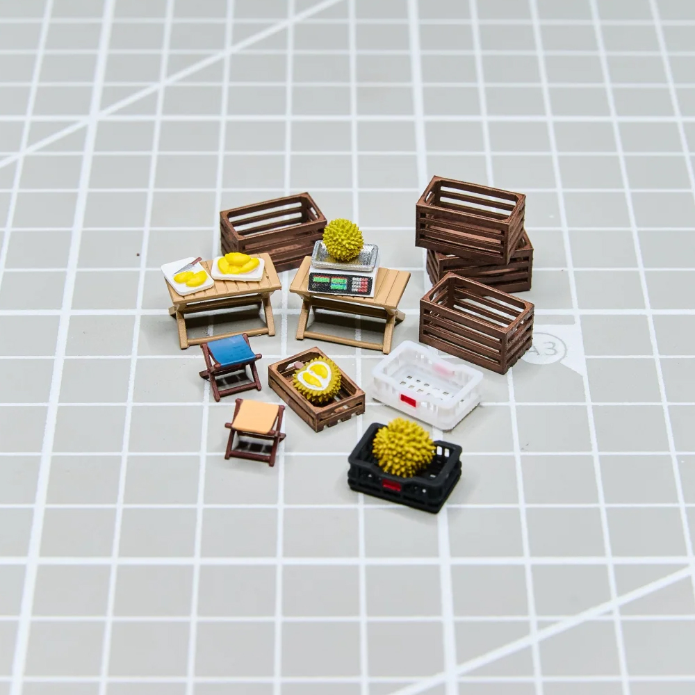 Kicarmod 1/64 Fruit Stand Mode - огляд і ціна 3D Printing Liquid