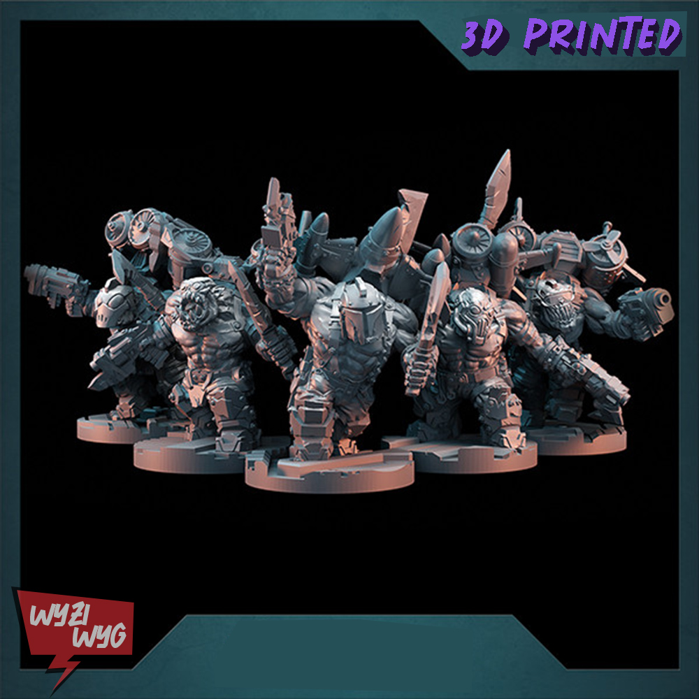 Rocket Orcs  Armour Miniature, - огляд і ціна 3D Printing Liquid