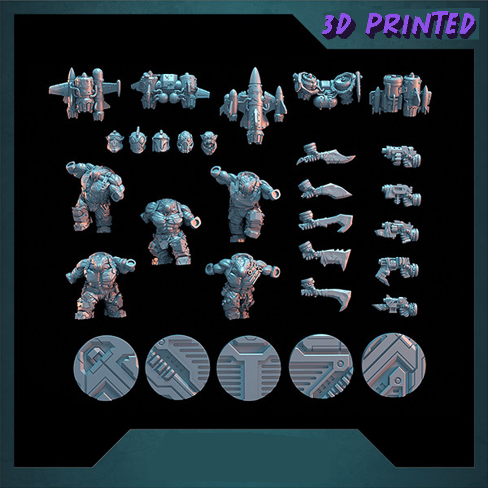 Rocket Orcs  Armour Miniature, - огляд і ціна 3D Printing Liquid