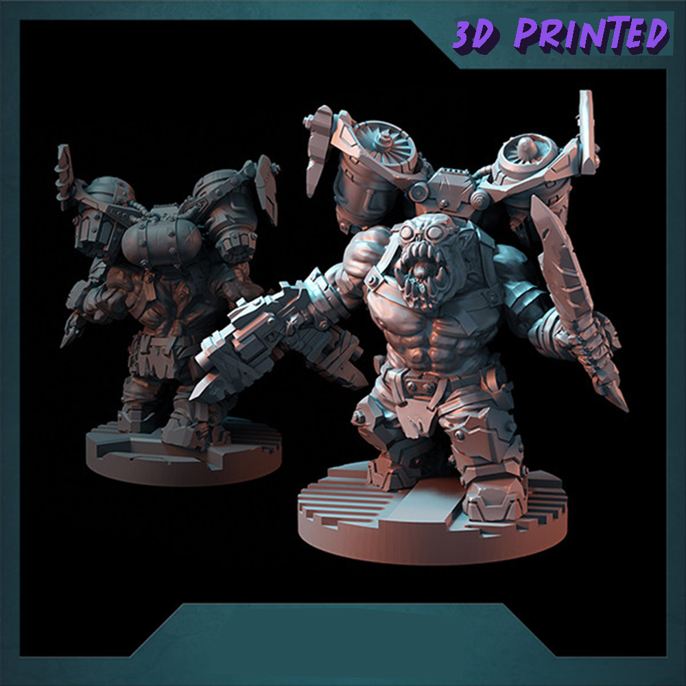 Rocket Orcs  Armour Miniature, - огляд і ціна 3D Printing Liquid