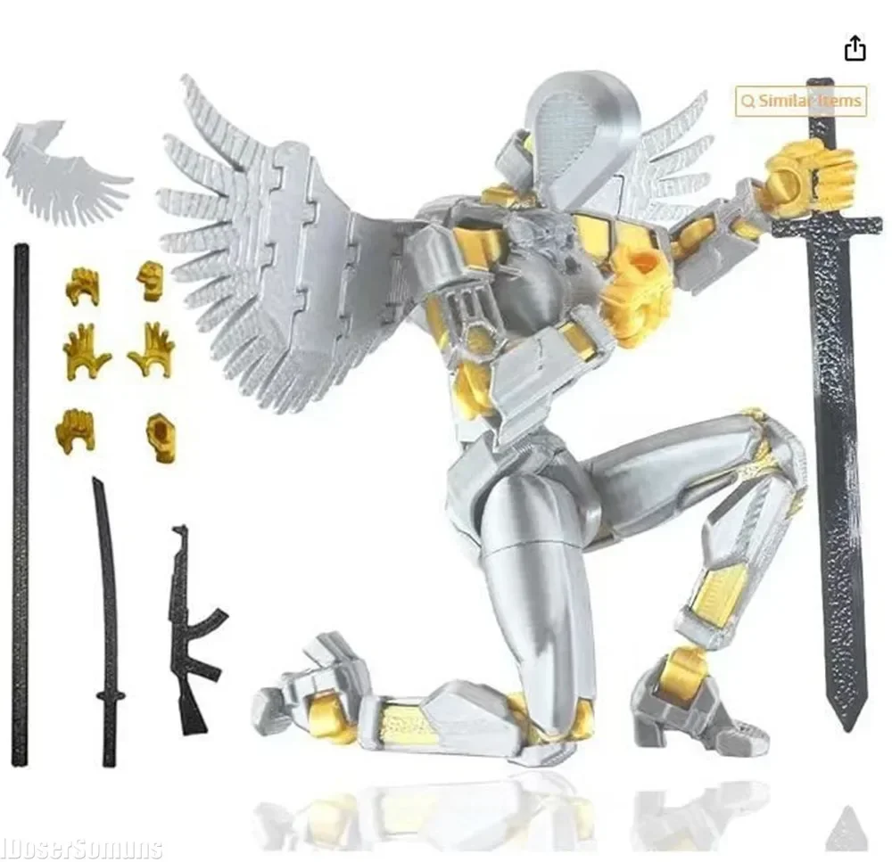 3D Printed Toys Action Figures - огляд і ціна 3D Printing Action Figure