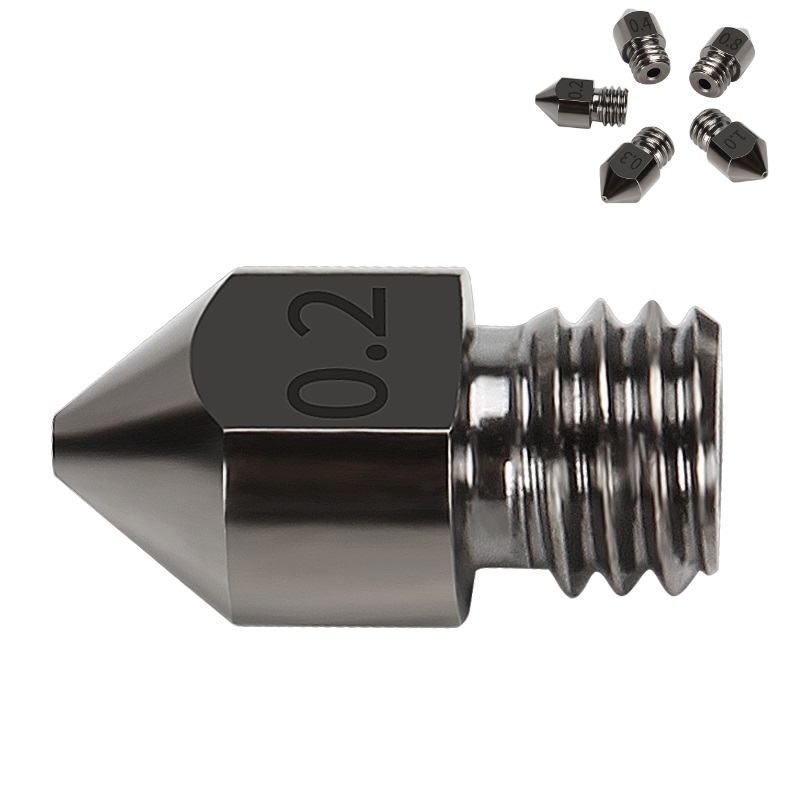 Super Hardened Steel Nozzle MK - огляд і ціна 3D Printing News