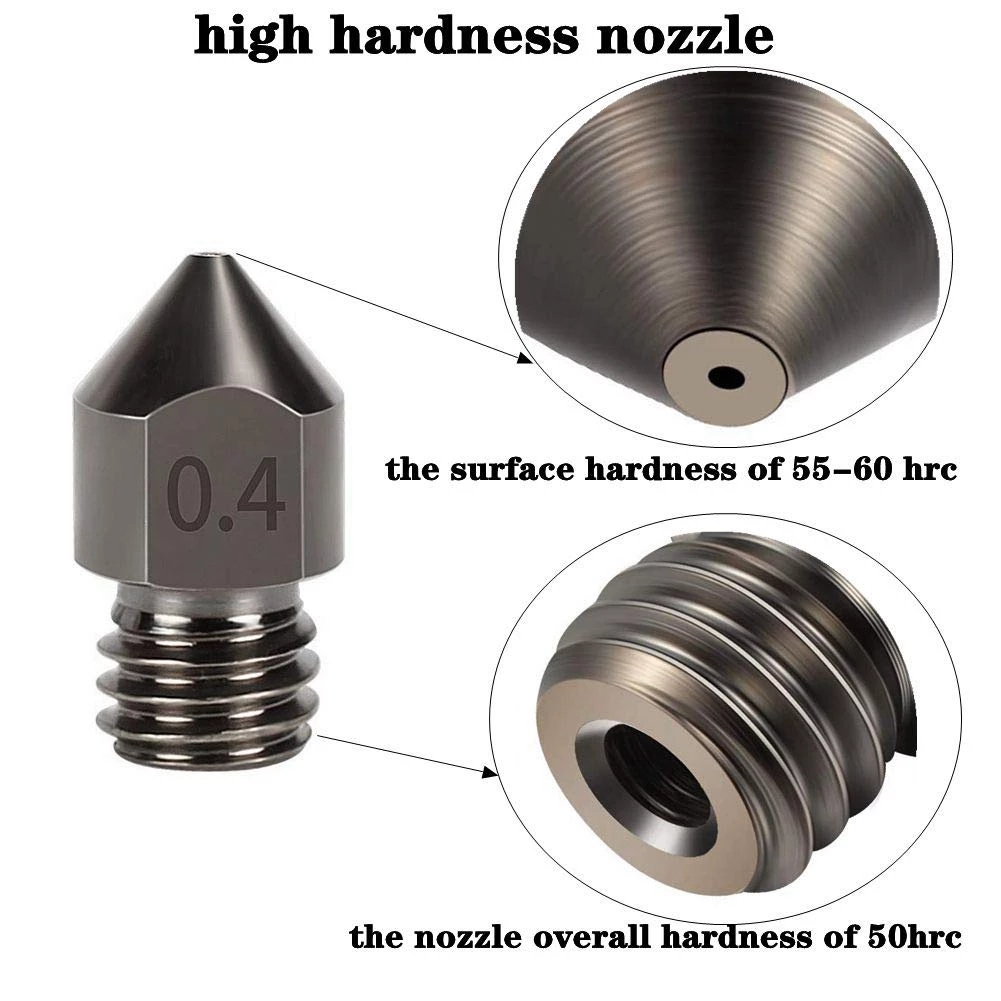 Super Hardened Steel Nozzle MK - огляд і ціна 3D Printing News