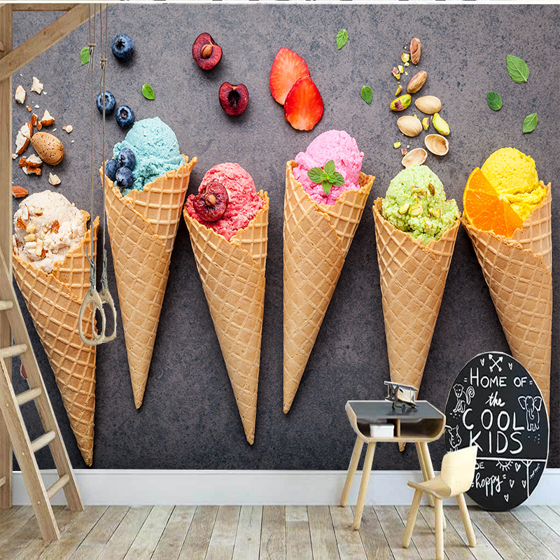 Custom 3D Photo Wall Mural Ice - огляд і ціна 3D Printing Foto