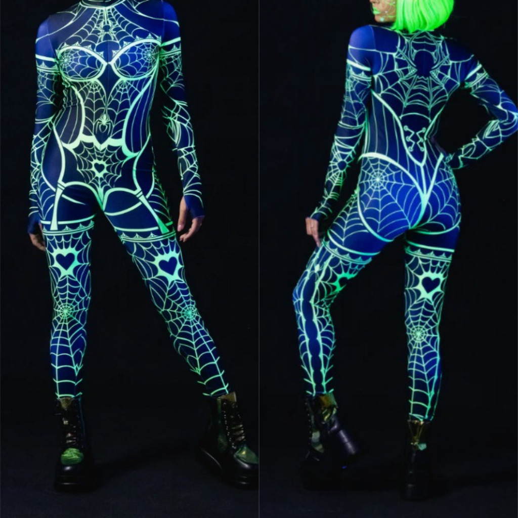 Unisex Cyber Punk Spider Web 3 - огляд і ціна 3D Printing Web