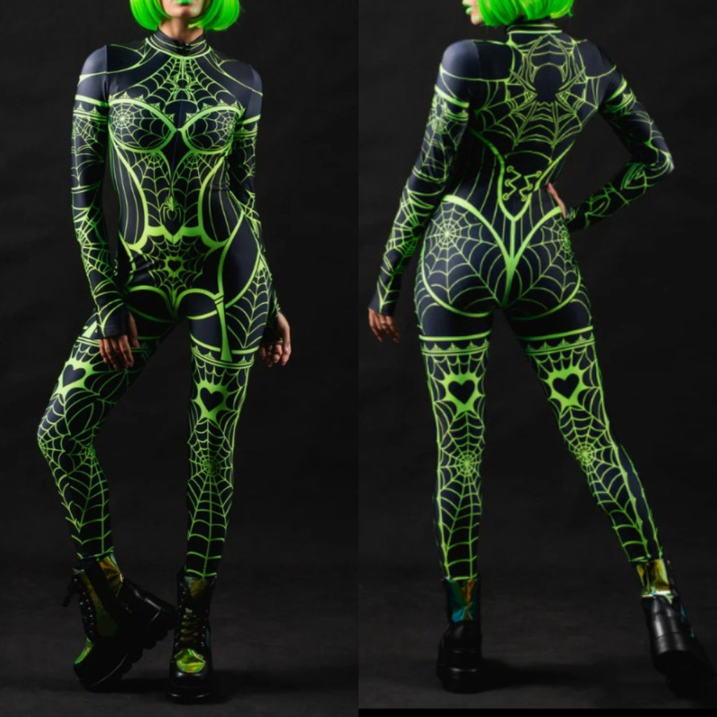 Unisex Cyber Punk Spider Web 3 - огляд і ціна 3D Printing Web