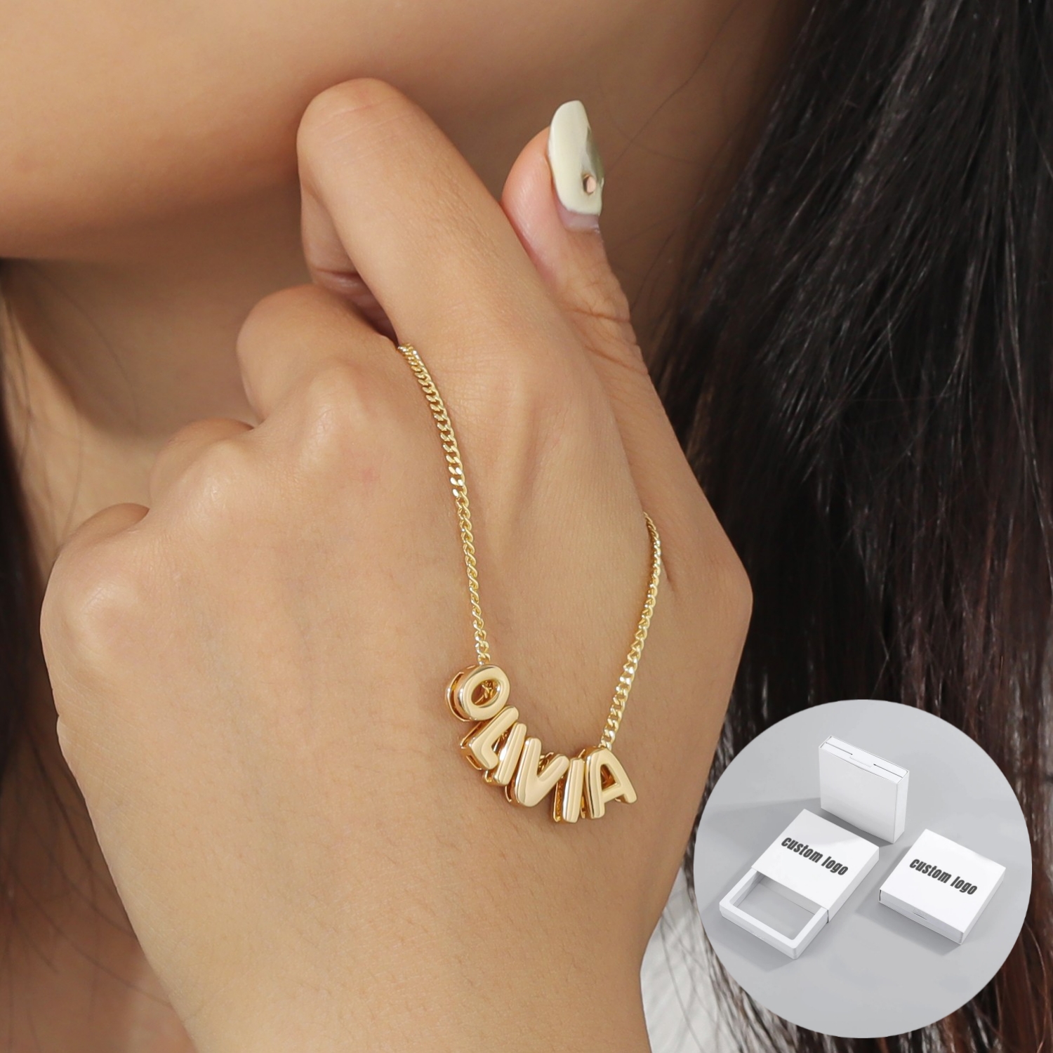 MYDIY Personalized Puff Name N - огляд і ціна 3D Printing Gold