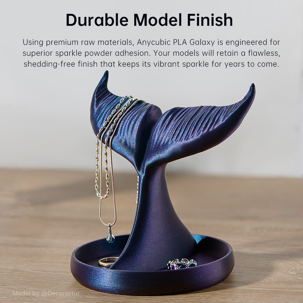 ANYCUBIC PLA Galaxy Filament S - огляд і ціна 3D Printing Fdm