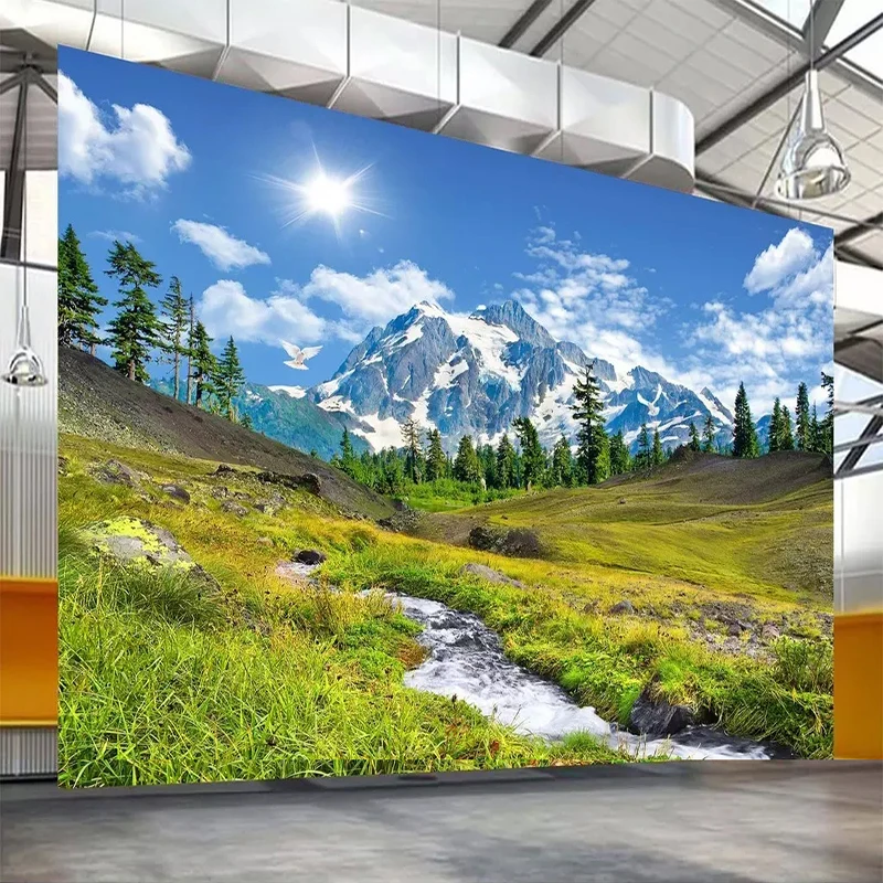 Snow Mountain Plateau Natural  - огляд і ціна 3D Printing Foto