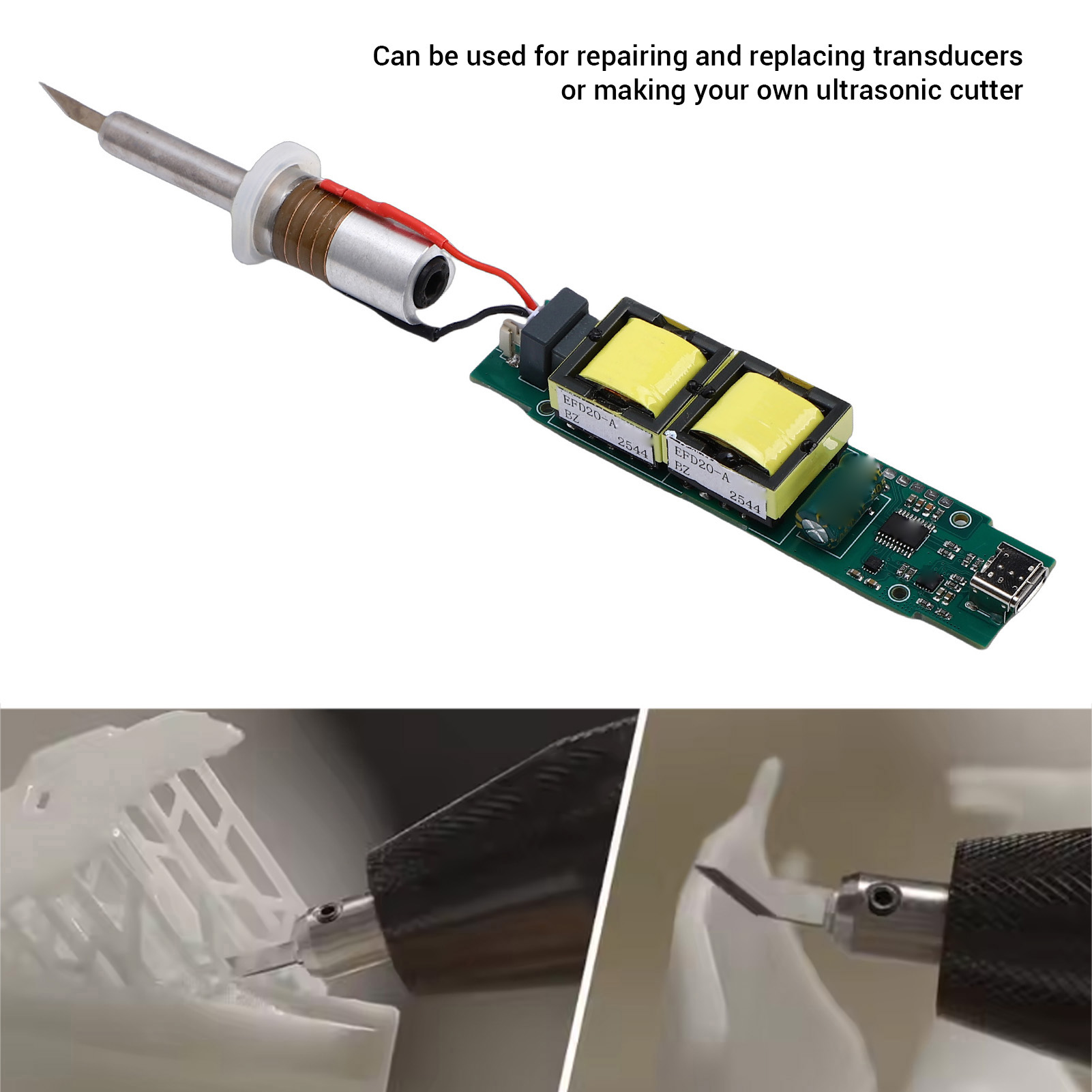 Ultrasonic Cutter Transducer K - огляд і ціна 3D Printing Nerd