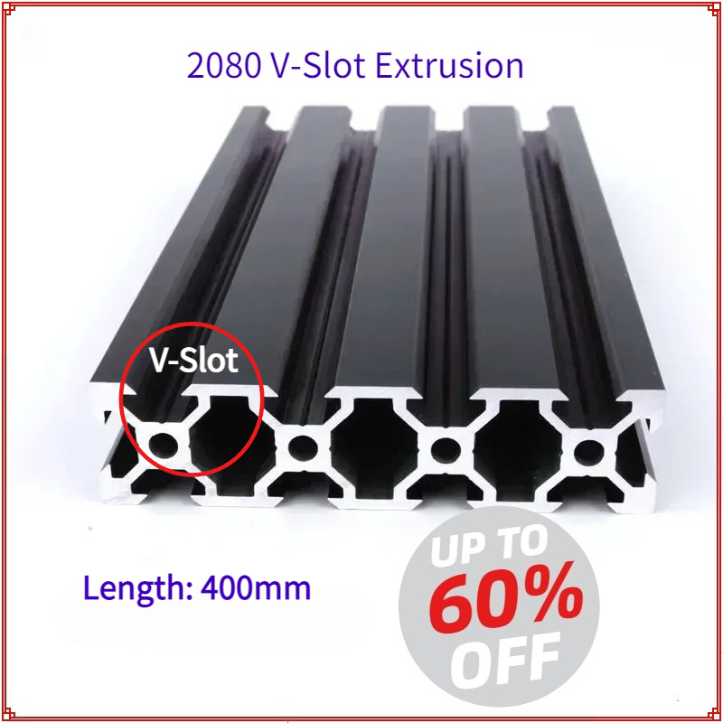 2080 V-Slot Extrusion  Europea - огляд і ціна V Slot Aluminum Extrusion