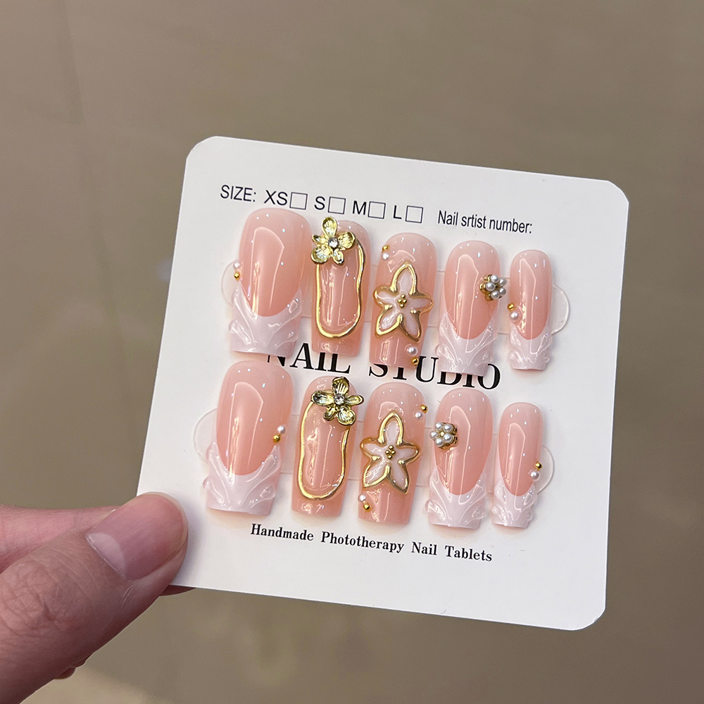 10Pcs/Set Handmade Medium-size - огляд і ціна 3D Printing Nails