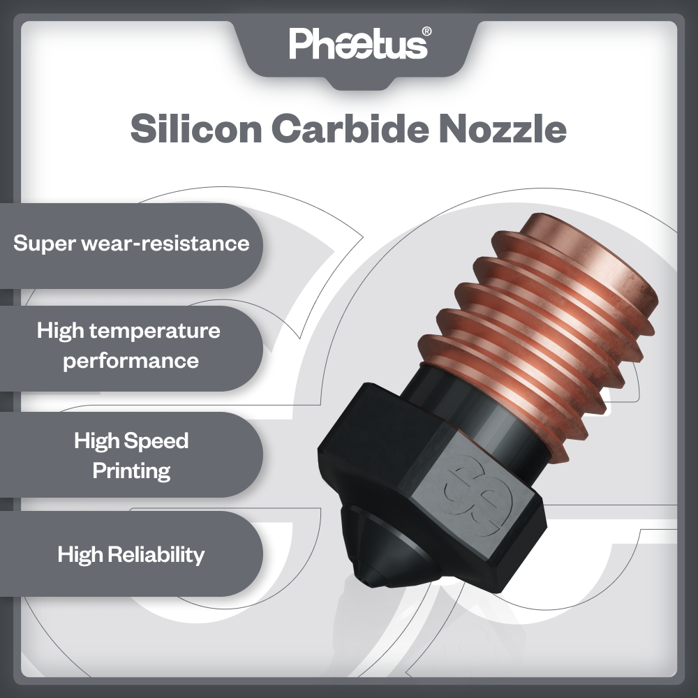 Phaetus Silicon Carbide V6 Noz - огляд і ціна 3D Printing News