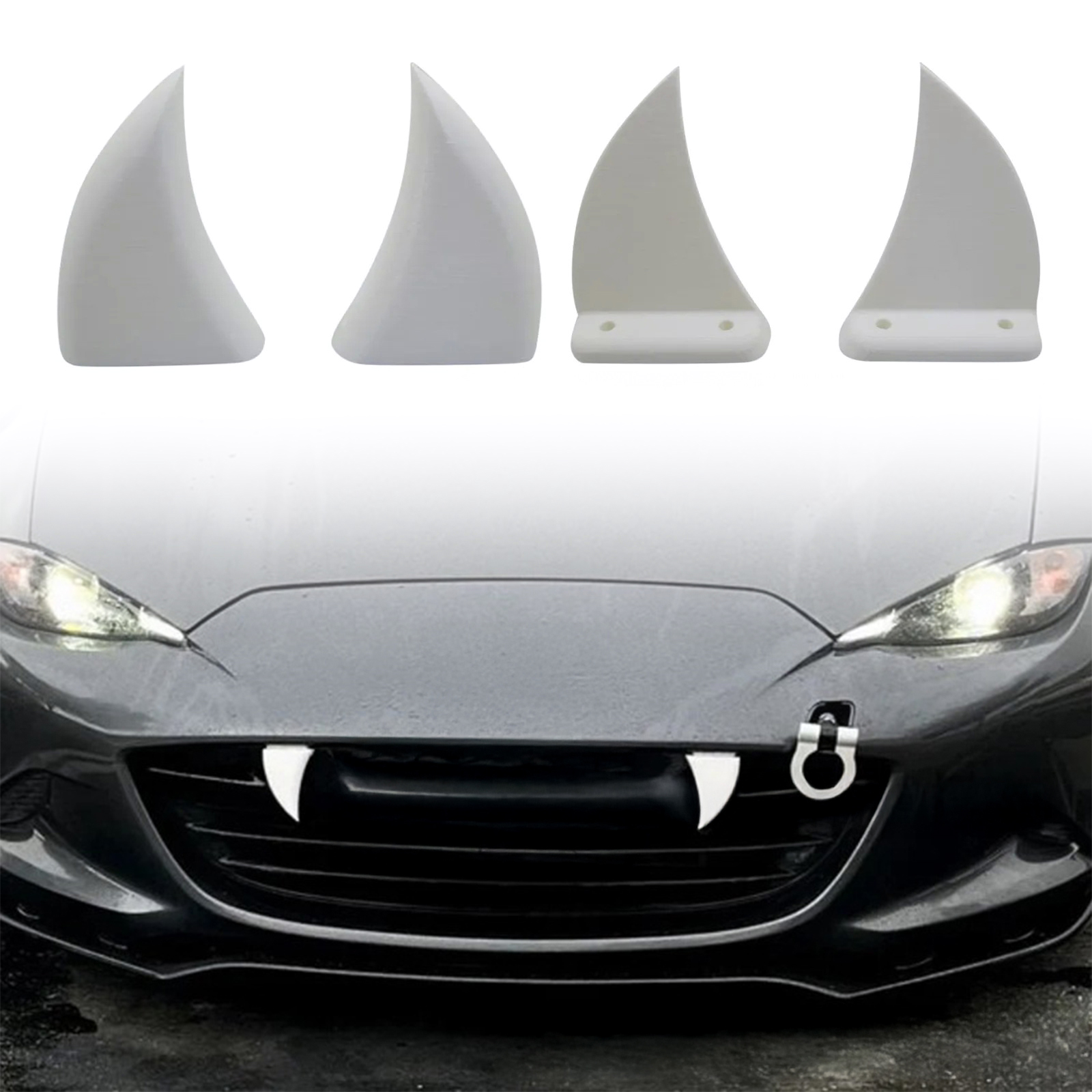 Monster Decoration Teeth for C - огляд і ціна 3D Printing Car