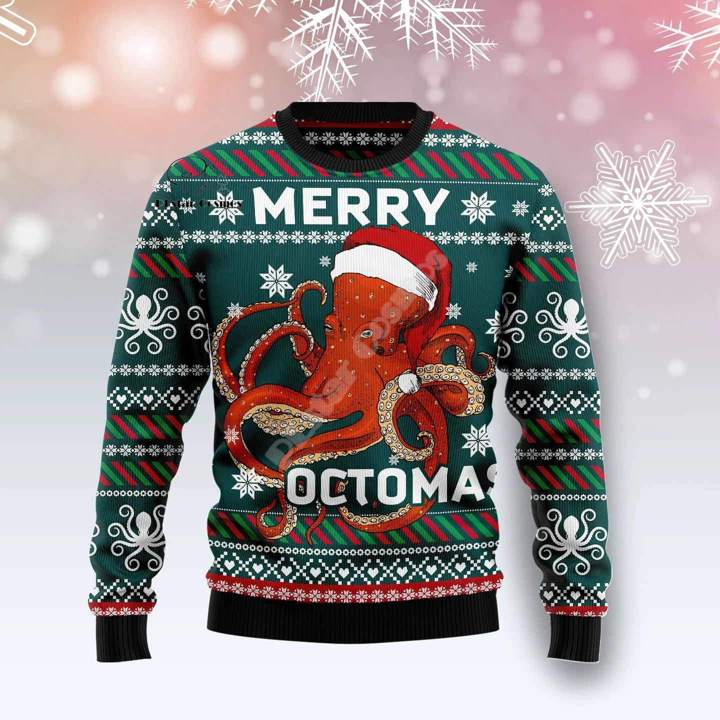 Christmas Ugly Knitted Sweater - огляд і ціна 3D Printing Xmas