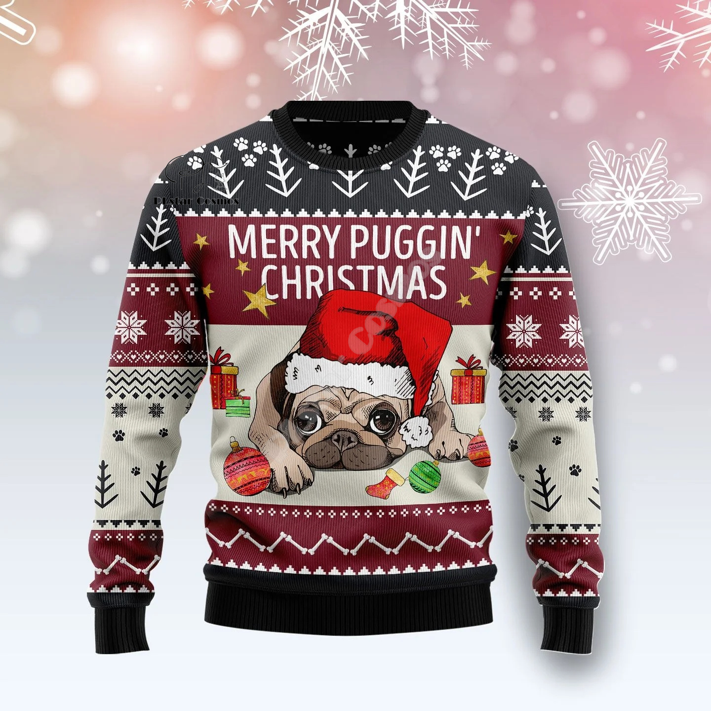 Christmas Ugly Knitted Sweater - огляд і ціна 3D Printing Xmas