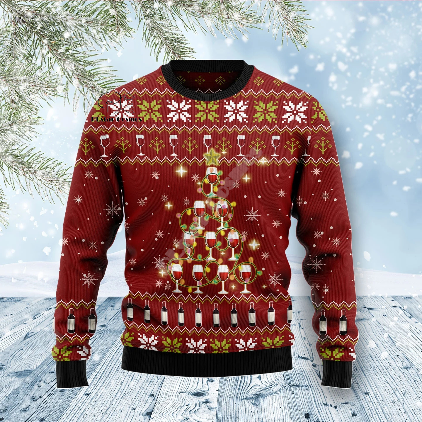 Christmas Ugly Knitted Sweater - огляд і ціна 3D Printing Xmas