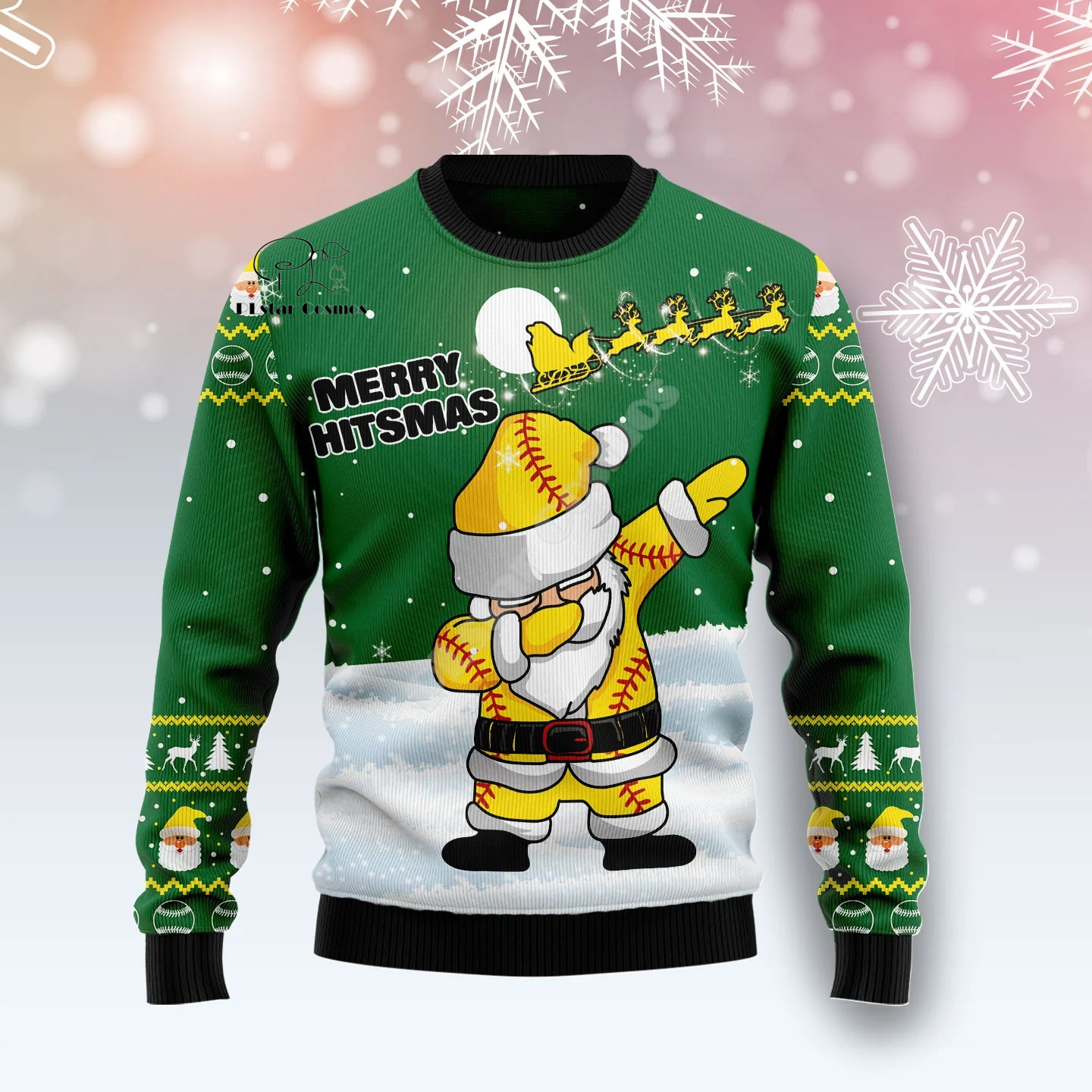 Christmas Ugly Knitted Sweater - огляд і ціна 3D Printing Xmas