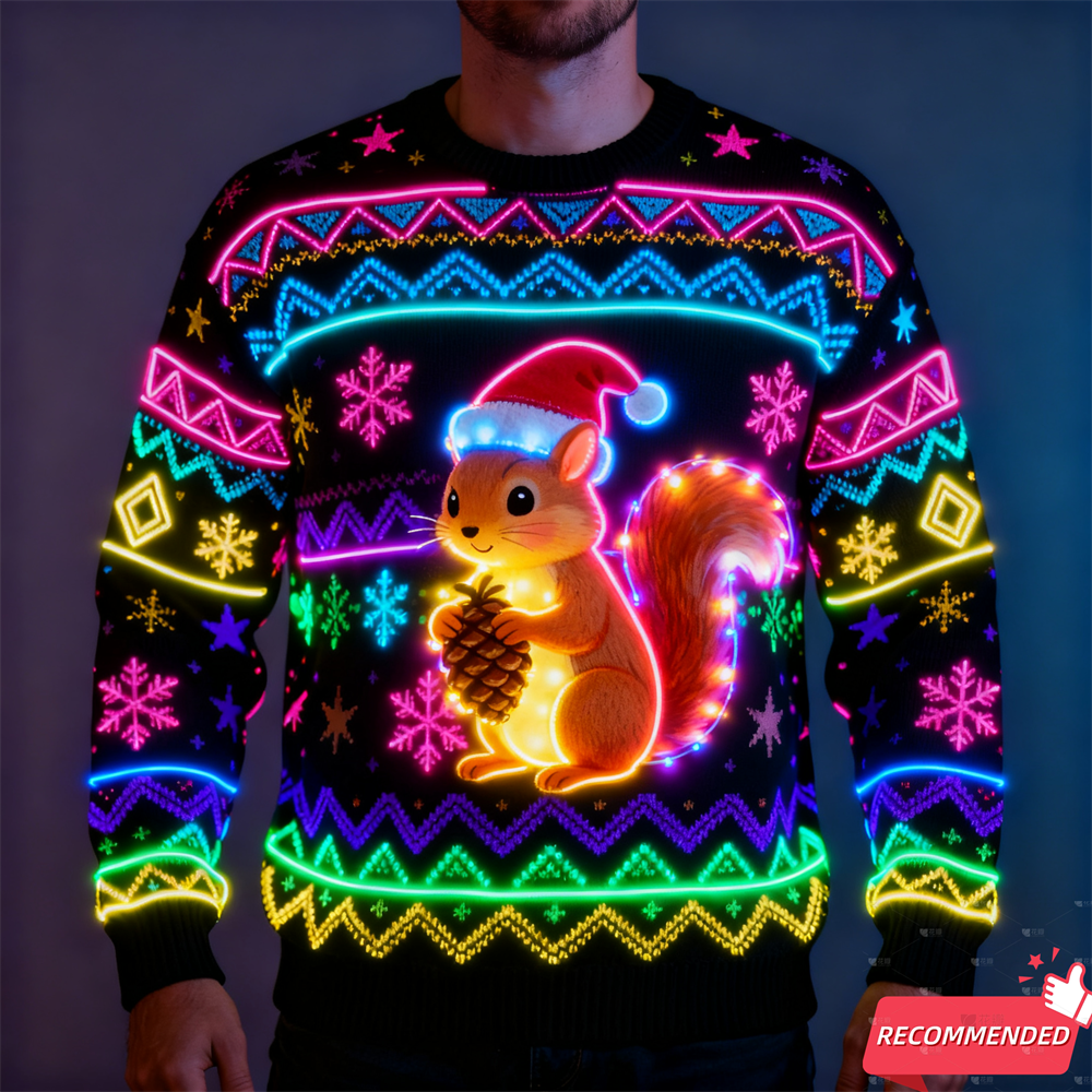 2025 New Fake Neon Jesus Santa - огляд і ціна 3D Printing Xmas