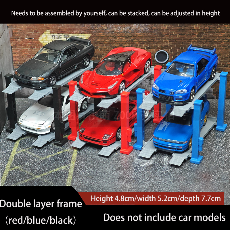 1:64 Car Model Scene Double-la - огляд і ціна 3D Printing Car